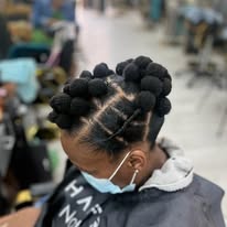 Client with healthy dreadlocks